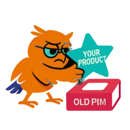 Owl mascot trying to fit star block into square hole